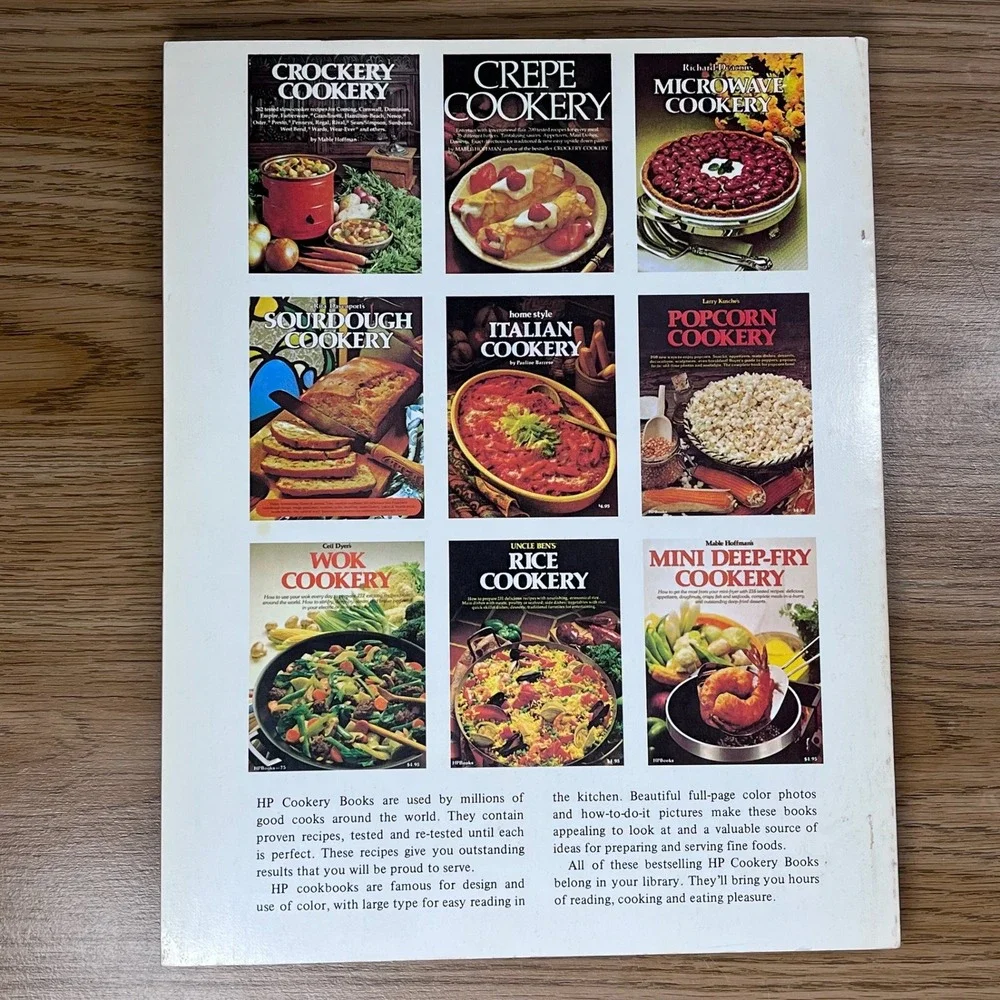 HP Books Popcorn Cookery Larry Kusche Vintage 1977 Softcover Retro Cookbook OS